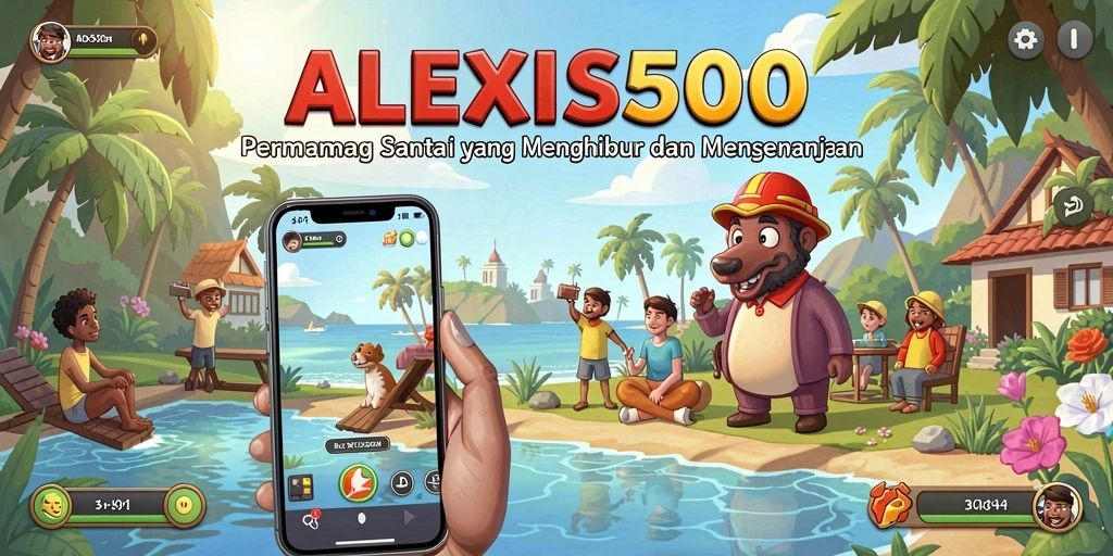 Screenshot ALEXIS500 menampilkan gameplay yang menyenangkan dan santai.