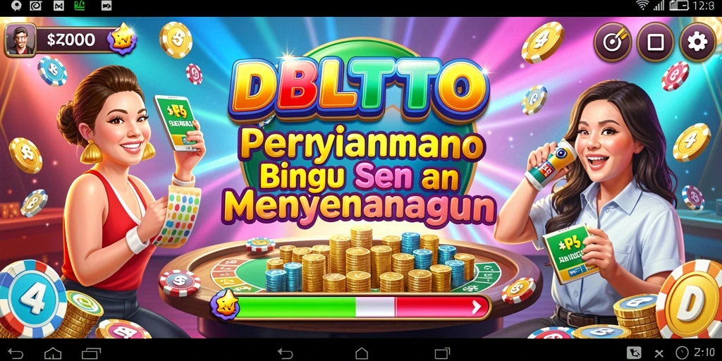 Tampilan menarik dari gameplay Bingo di DBLTOTO.