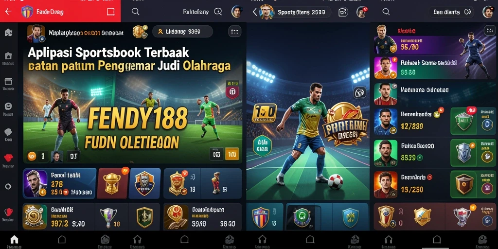 Tampilan gameplay <strong>FENDY188</strong> dengan berbagai pilihan taruhan olahraga.