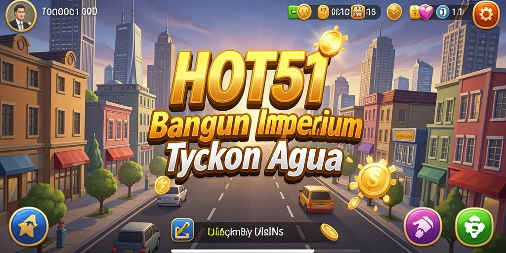Screenshot gameplay HOT51 menampilkan dinamika mengelola bisnis Tycoon.