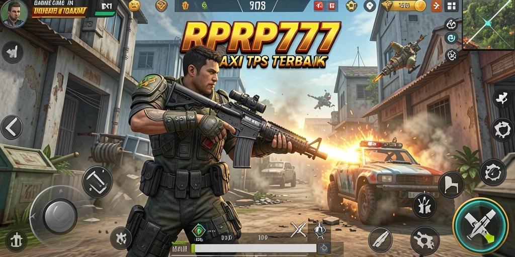 Menampilkan gameplay seru RPRP777 dengan aksi tembak-menembak intens.