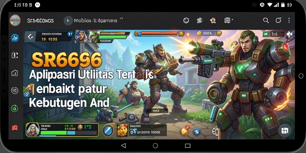 Screenshot aplikasi SR6666 menampilkan antarmuka pengguna yang intuitif dan mudah digunakan.