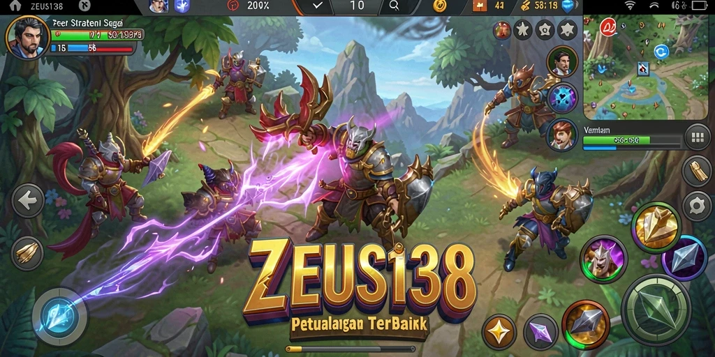 Gameplay strategis seru dalam ZEUS138 dengan visual menarik.